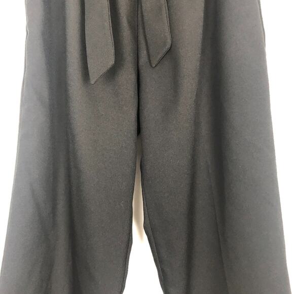 Aphrodite Women's Pants XS Pull On Paper Bag Waist Cropped Office Career Dressy - Picture 4 of 10